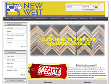 Tablet Screenshot of newwestco.com